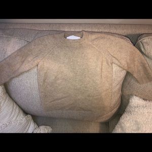 Zara kids size 6 Cashmere tan Sweater